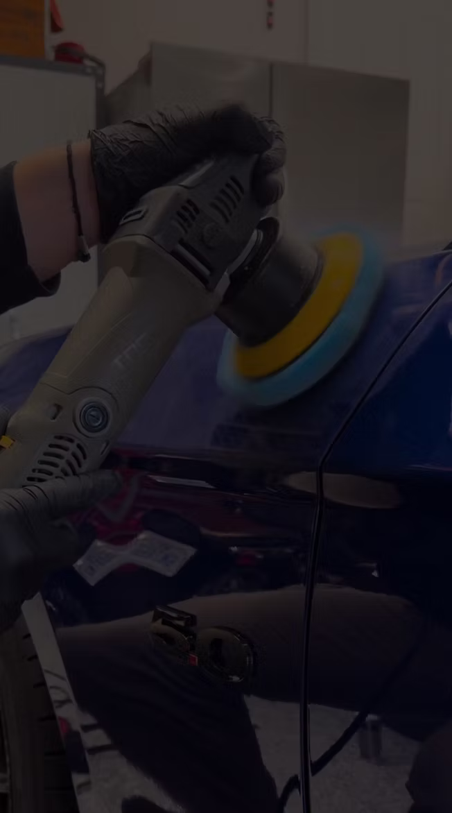Precision paint correction on a vehicle